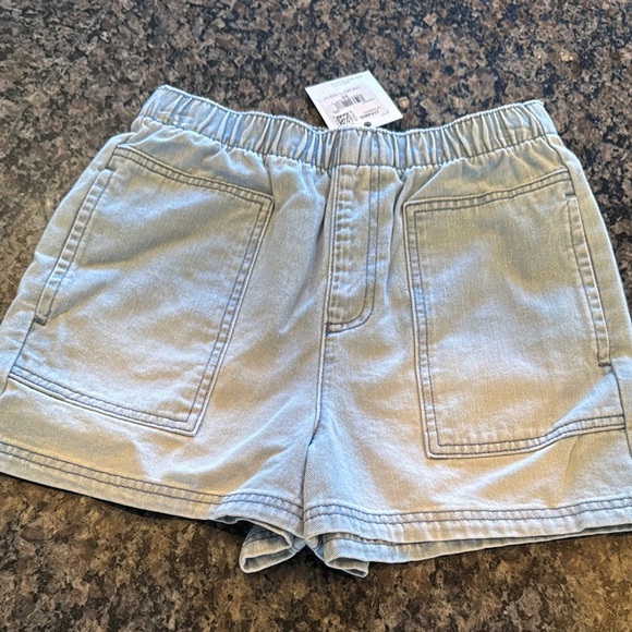 O'Neill light wash pull on Women's Light Blue Shorts NWT XS - Picture 11 of 11